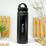 Personalized Travel 500 ML Stainless Steel Water Bottle - Tumbler With Lid