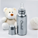 Personalized Kids Feeder / Stainless Steel Baby Bottle