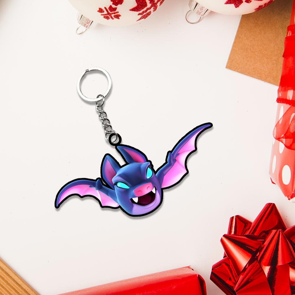 Clash Royale Emotes Keychain | Love Craft Gifts