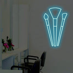 Makeup Brush Neon Sign Light