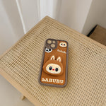 Personalized Cartoon Phone Case with Pop Holder