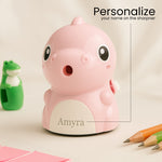 Personalized Dino Pencil Sharpener
