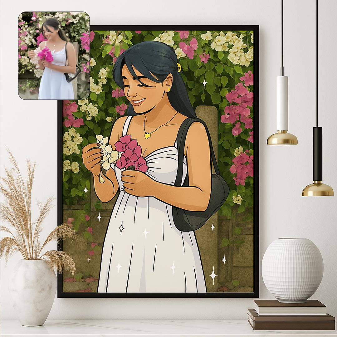 Custom Doodle Art Portrait