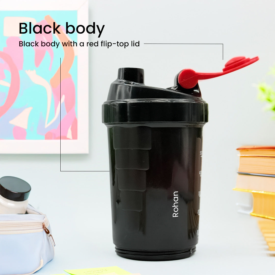 Personalized Spider Shaker Bottle  | Love Craft Gifts