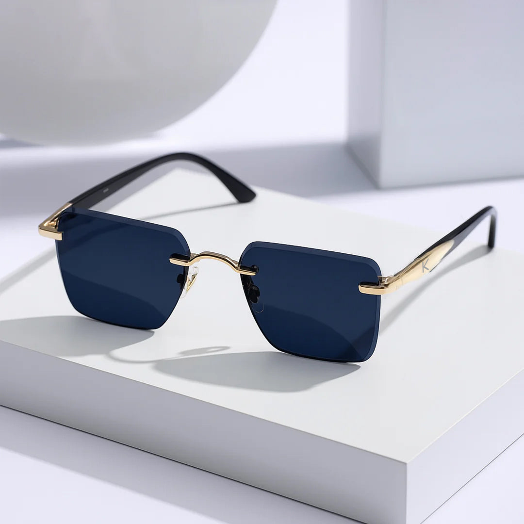 Luxury Gold-Temple Sunglasses