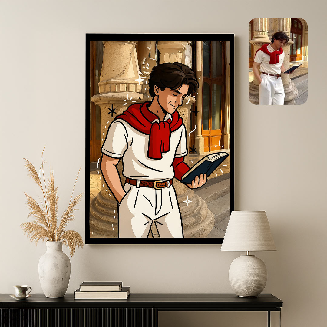 Custom Doodle Art Portrait