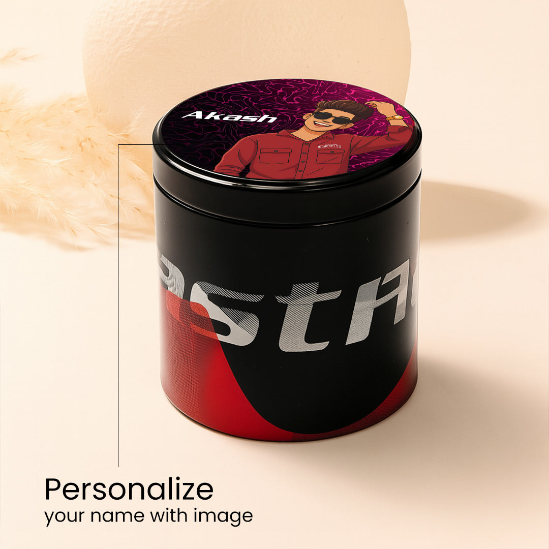 Fastrack Brown Leather Strap Watch with Personalized Gift Box | Love Craft Gifts