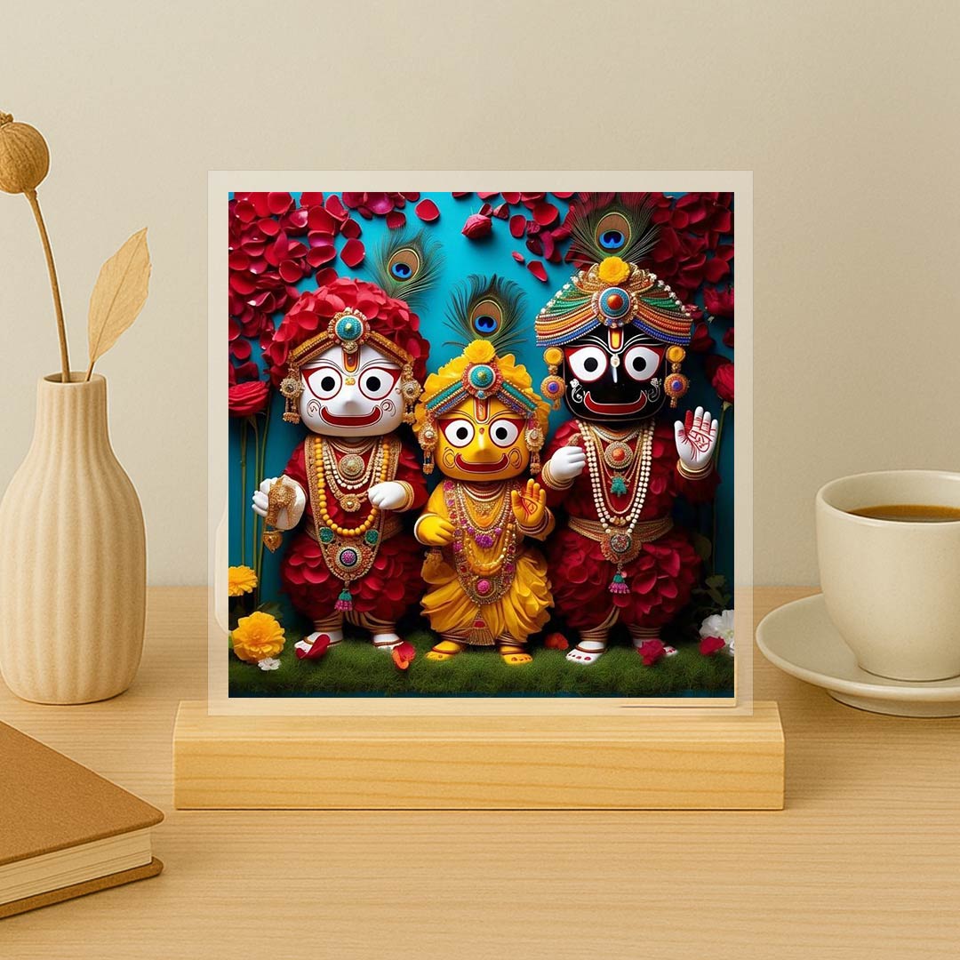 Jagannath Dev 6x6" Table Top / Table Stand Decor | Love Craft Gifts