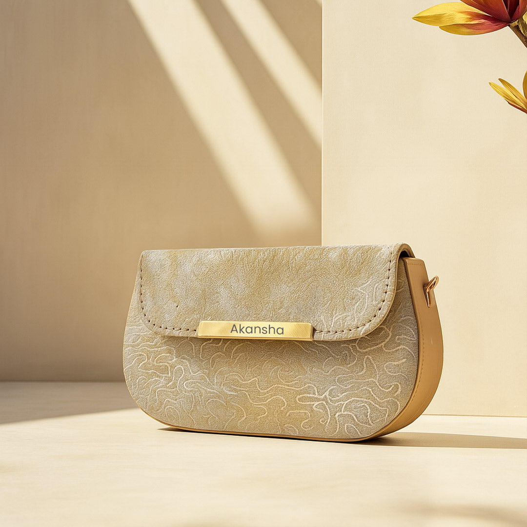 Personalized Party Sling Bag with Name Tag | Love Craft Gifts