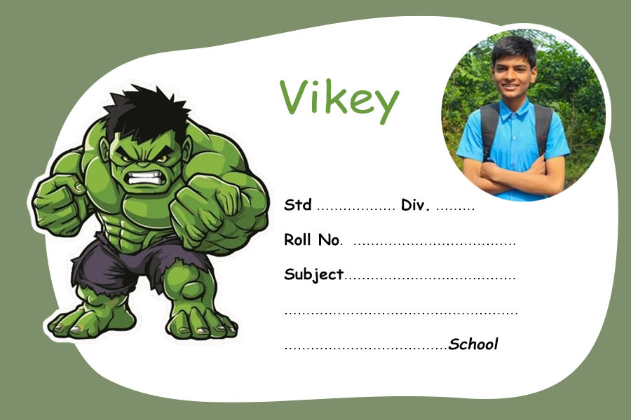 Avengers Cartoon name Slips