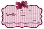 Beautiful Ribbon Customised Name Slip | Love Craft Gifts