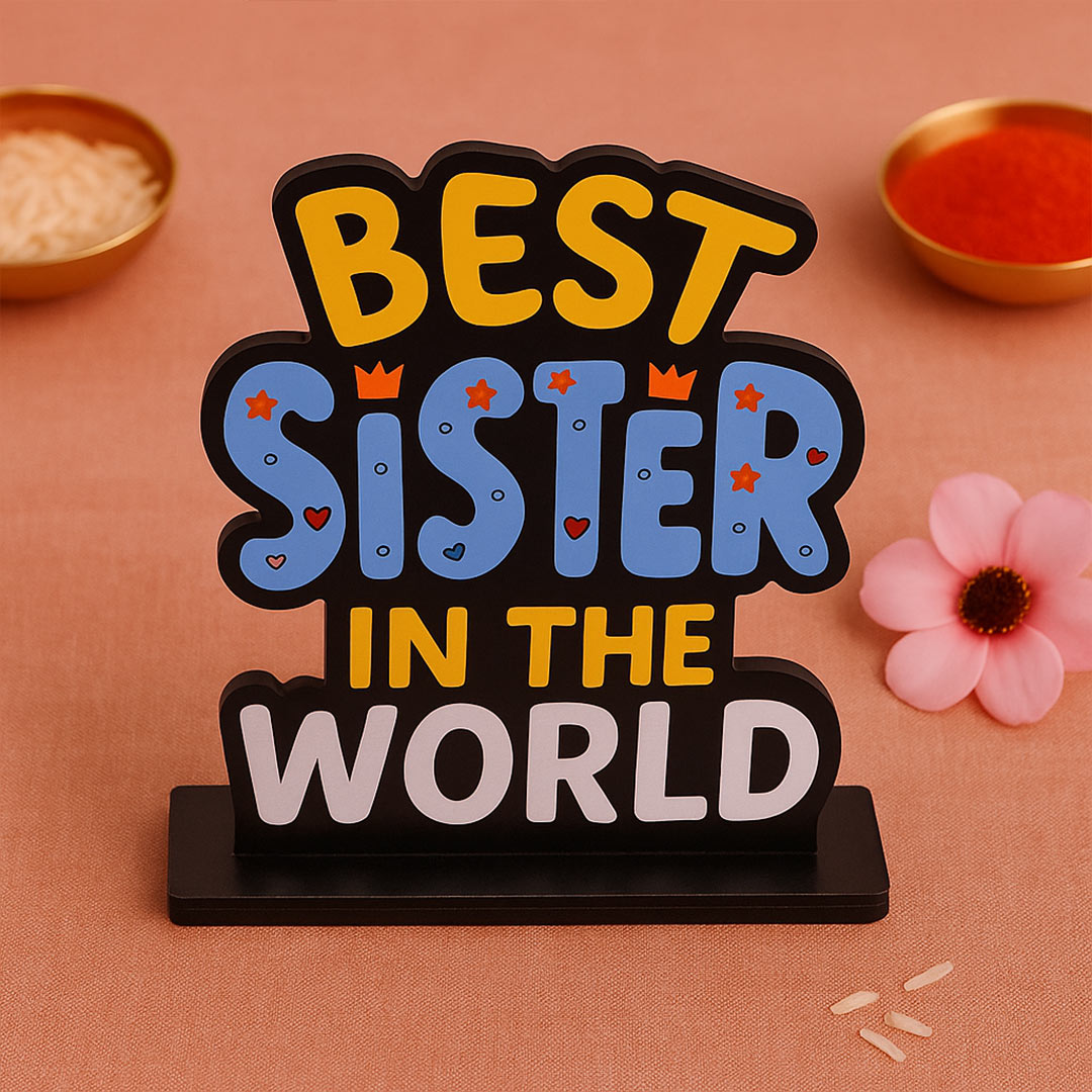 Raksha Bandhan Personalized Perfume Gift Box for Sister | Love Craft Gifts