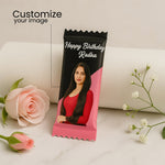 Custom Chocolate Wrapper – Photo & Name | Love Craft Gifts