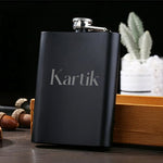 Personalized Stainless Steel Hip Flask | Love Craft Gifts