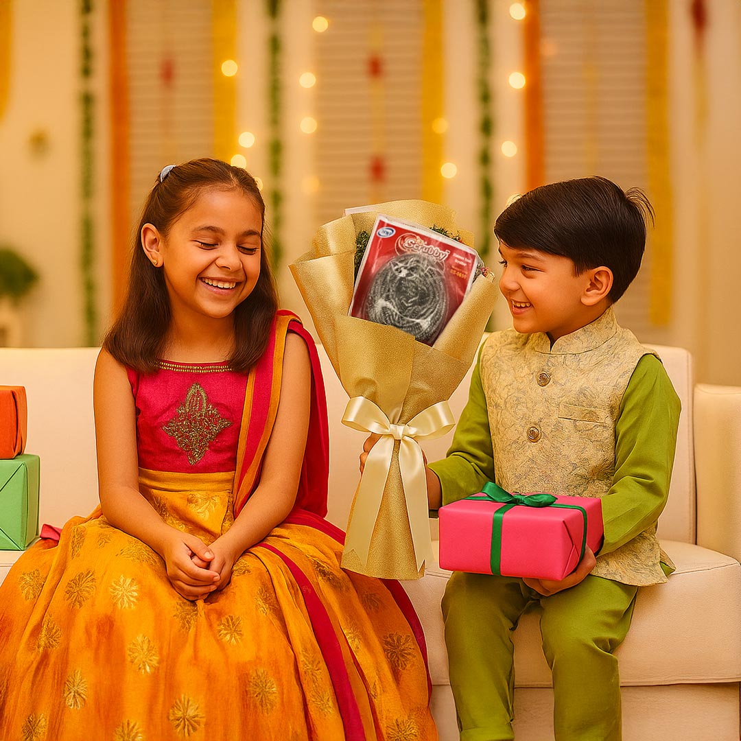 Pawa Steel Scrubber Pad Gift Bouquet – Regular Size | Love Craft Gifts