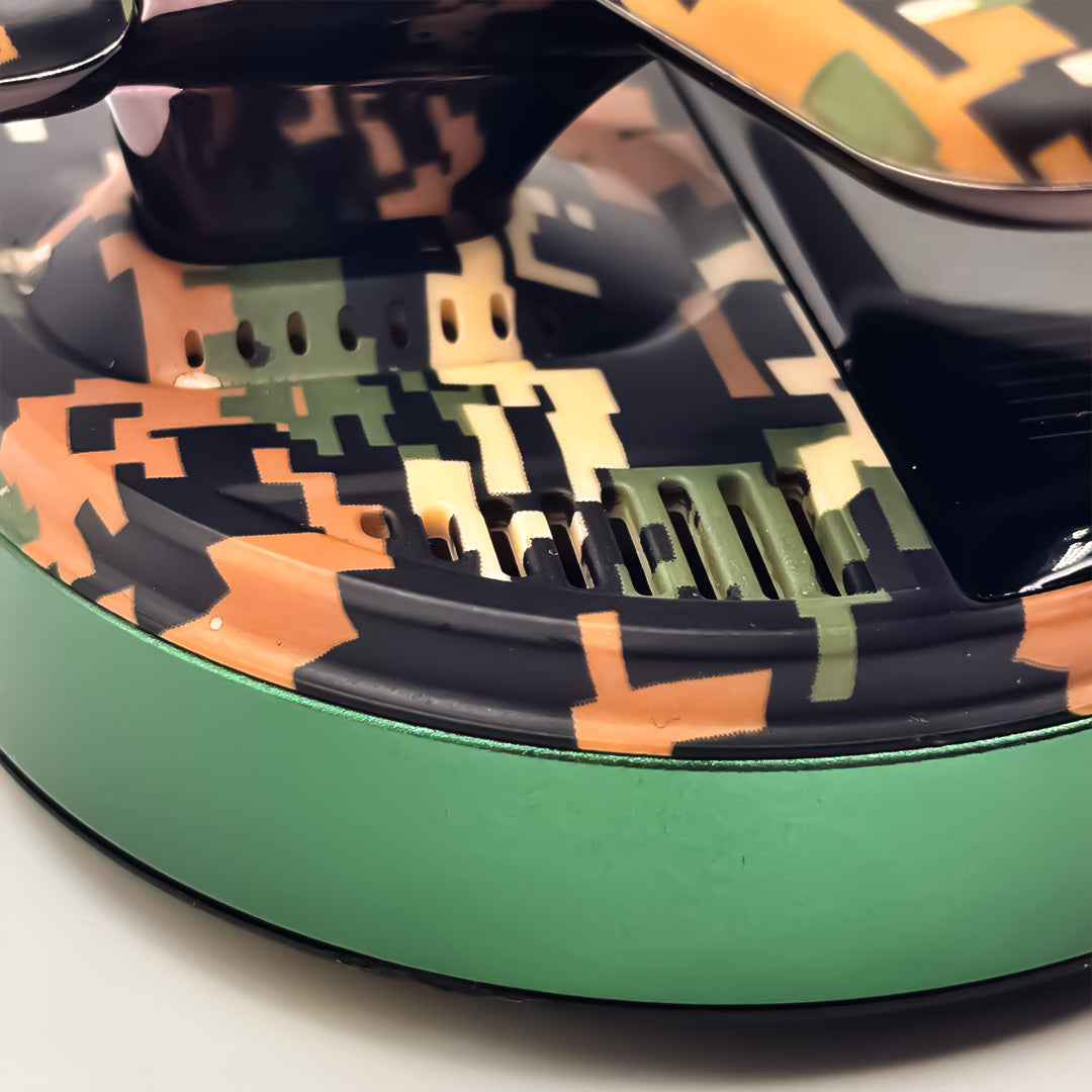 Personalized Propeller Plane Car Perfume – Camouflage Edition | Love Craft Gifts