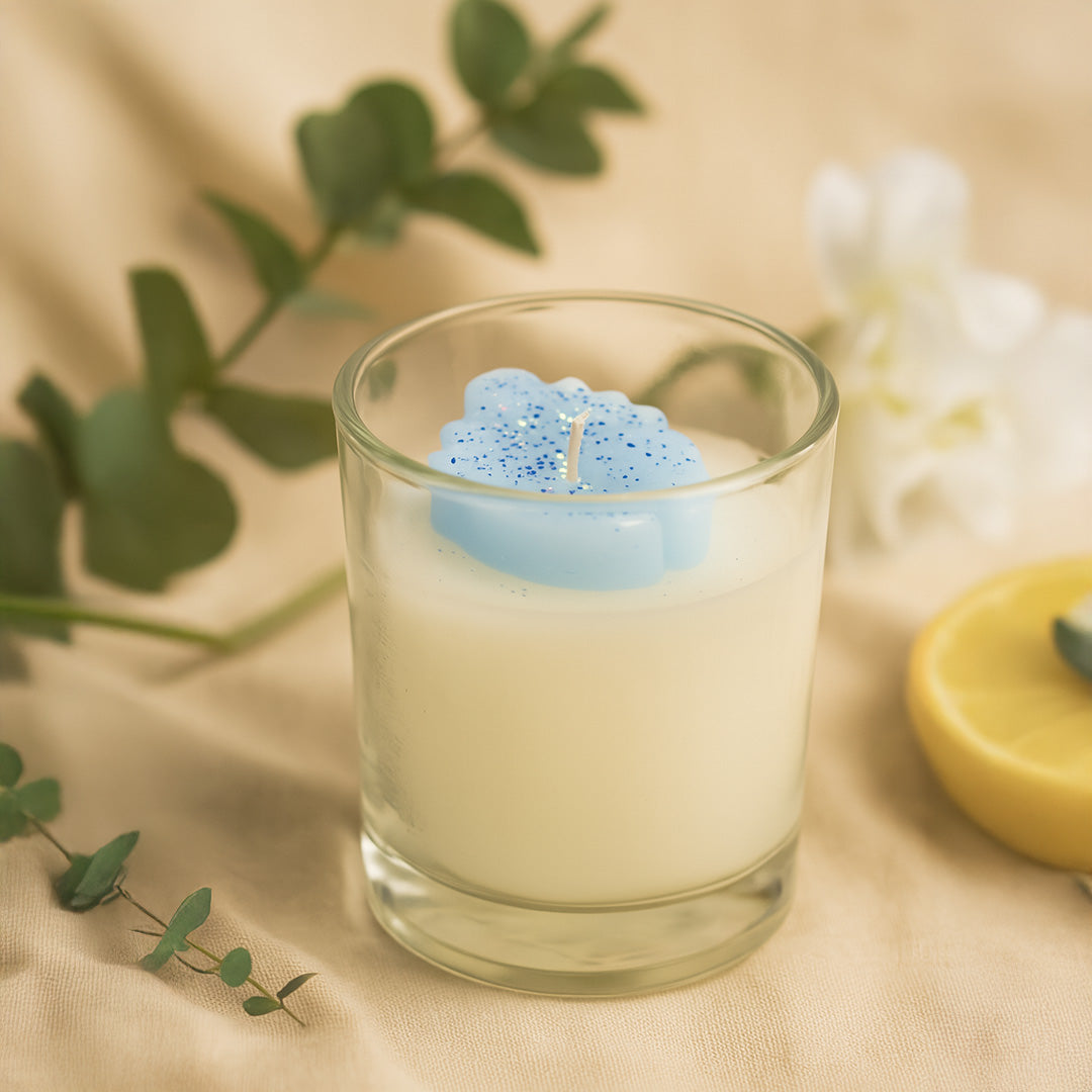 Dual-Tone Glitter Jar Candle | Love Craft Gifts