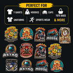 Custom DTF Transfer Sticker Sheet | Professional Heat Transfer Printing for Clothing Brands | Love Craft Gifts™