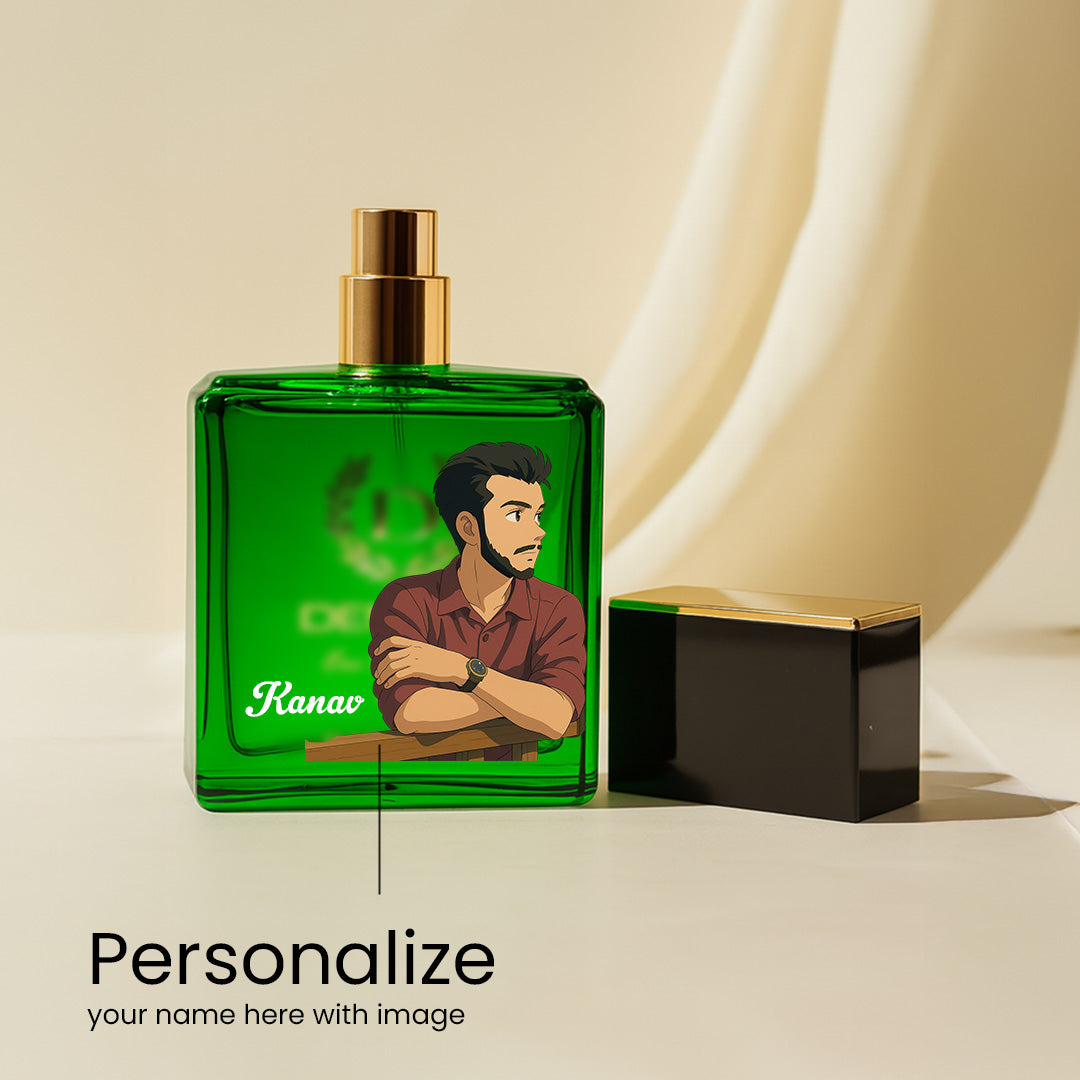 Denver Hamilton Green Perfume 60ML – Personalized Edition | Love Craft Gifts