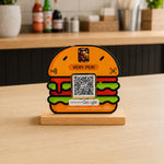 Custom Google Review QR Code Stand | Business Table Display | Love Craft Gifts™