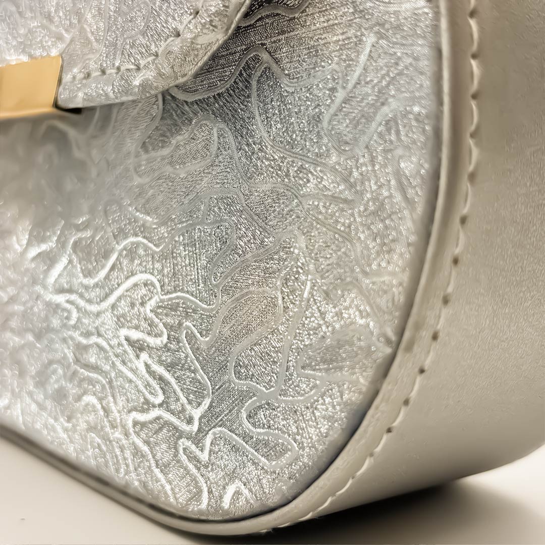 Blue Personalized Sling Bag with Golden Name Tag | Love Craft Gifts