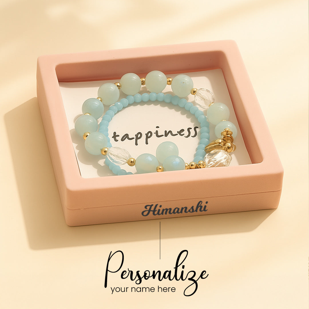 Friendship Day Personalized Bracelet Gift Box | Love Craft Gifts