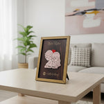 Personalized Spotify Wooden Couple Frame – Custom Photo & Song Code Plaque (6×8 Inch) | Love Craft Gifts