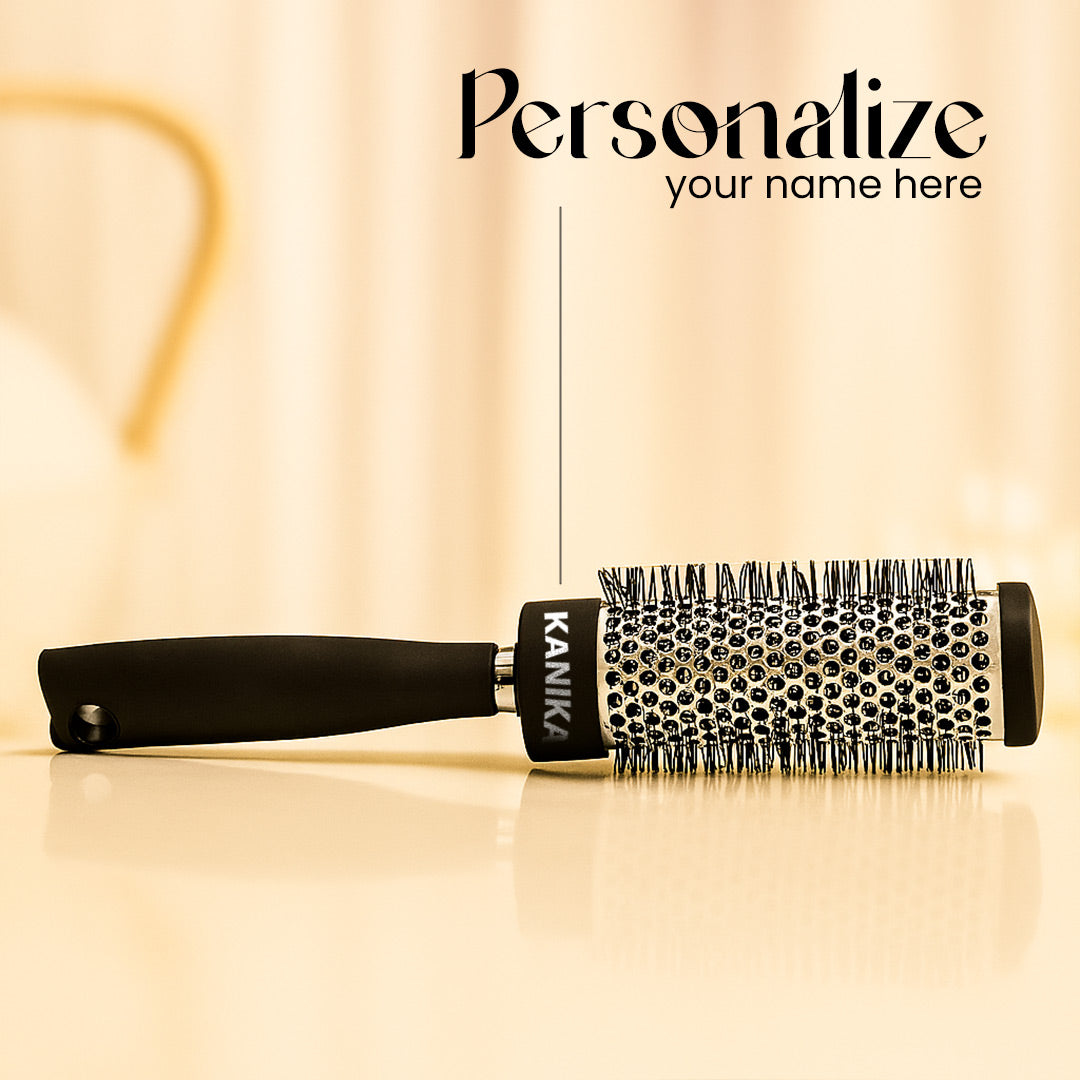 VEGA Round Brush - RCustomizable round blow-dry brush
10-RB | Personalized Hair Styling Brush