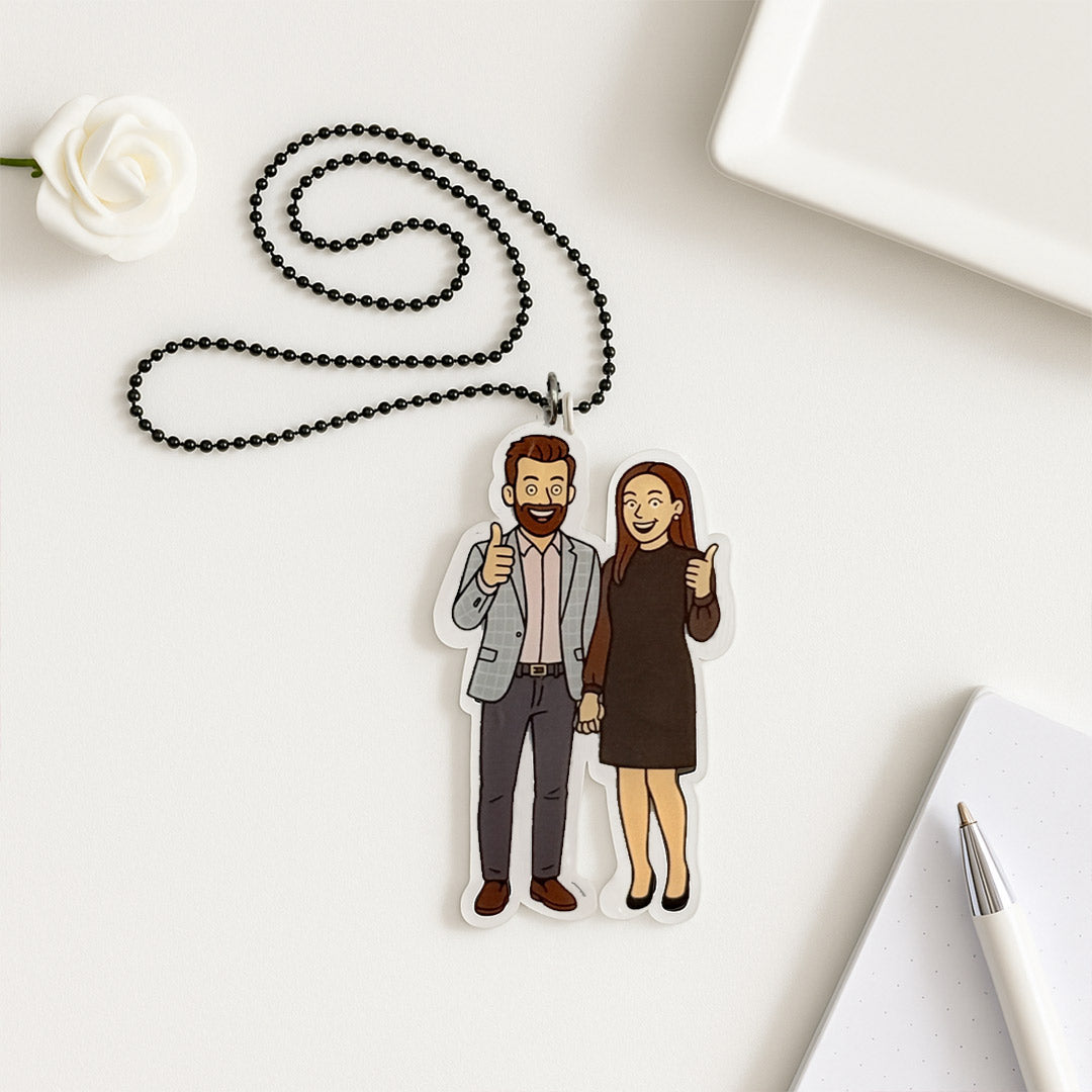 Customized Couple Special Car Hanger| Love Craft Gifts