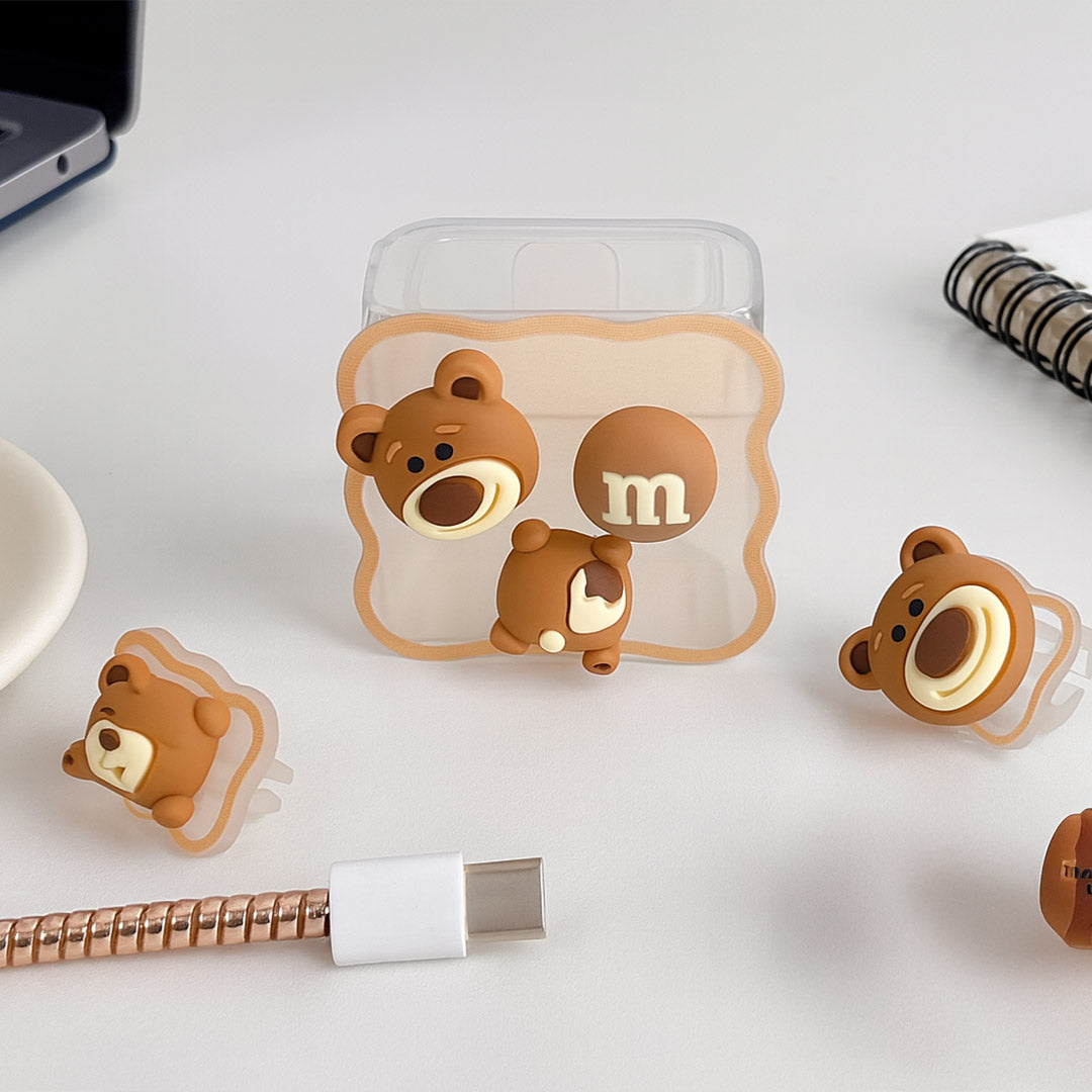 Customized Charger & Cable Protector with Cartoon Photo | Love Craft Gifts