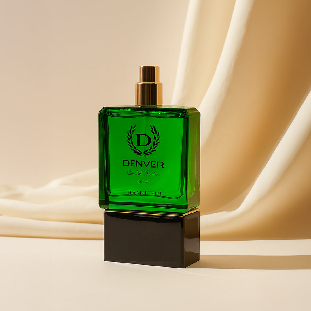 Denver Hamilton Green Perfume 60ML – Personalized Edition | Love Craft Gifts