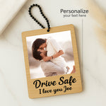 Drive Safe – Personalized Wooden Car Hanger | Love Craft Gifts