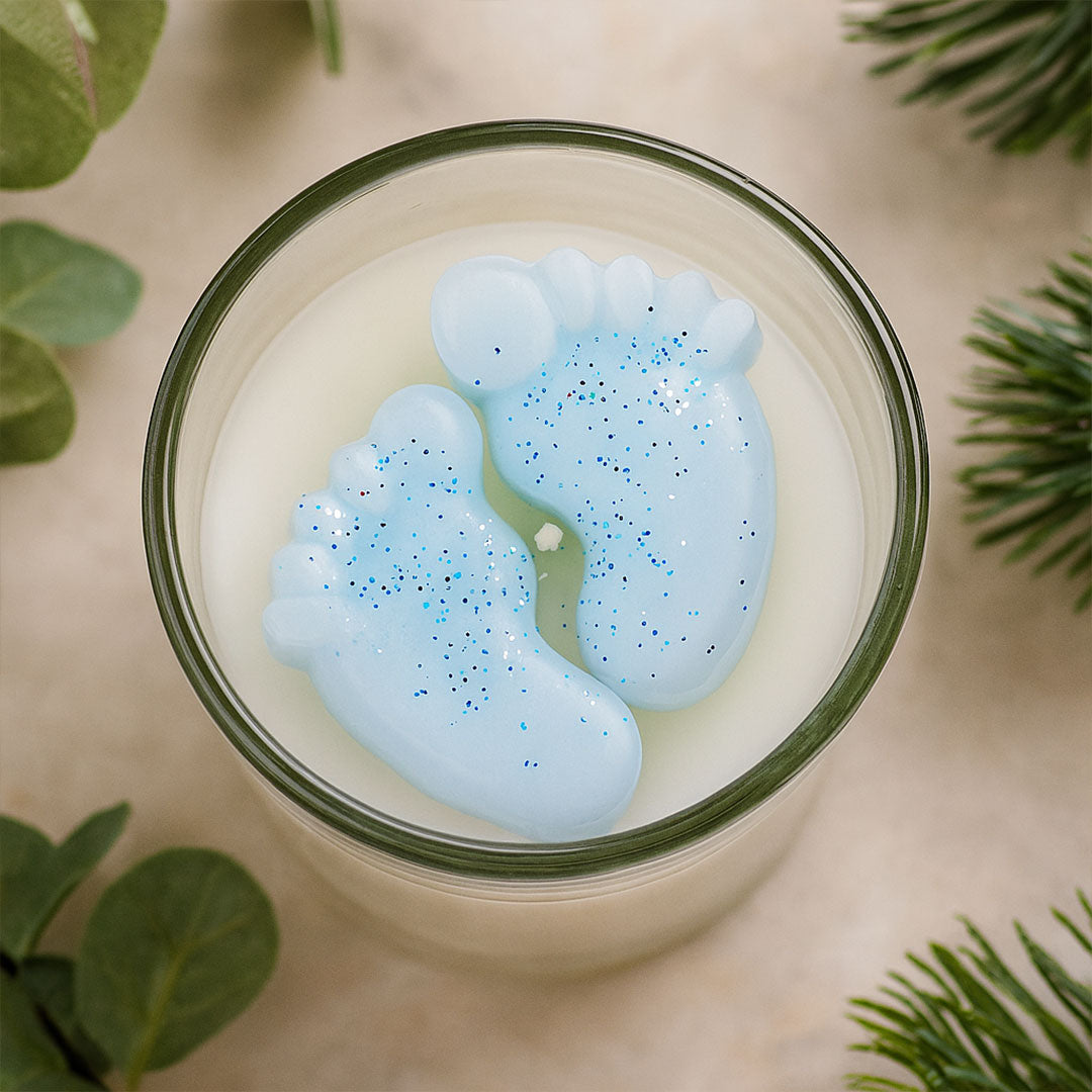 Dual-Tone Glitter Jar Candle | Love Craft Gifts