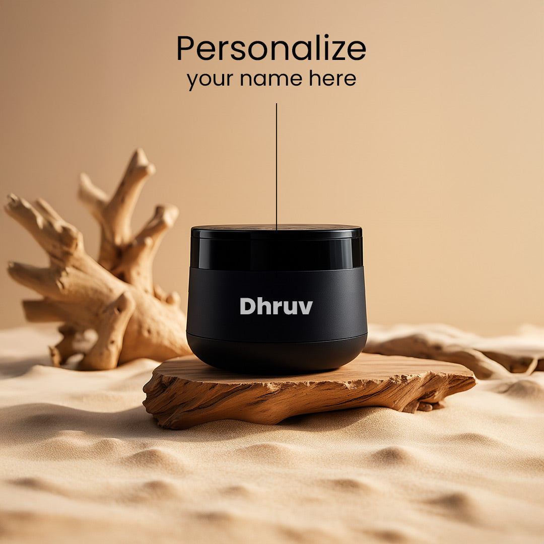 Personalized Car Air Freshener – Black Odor (BO-1) | Love Craft Gifts