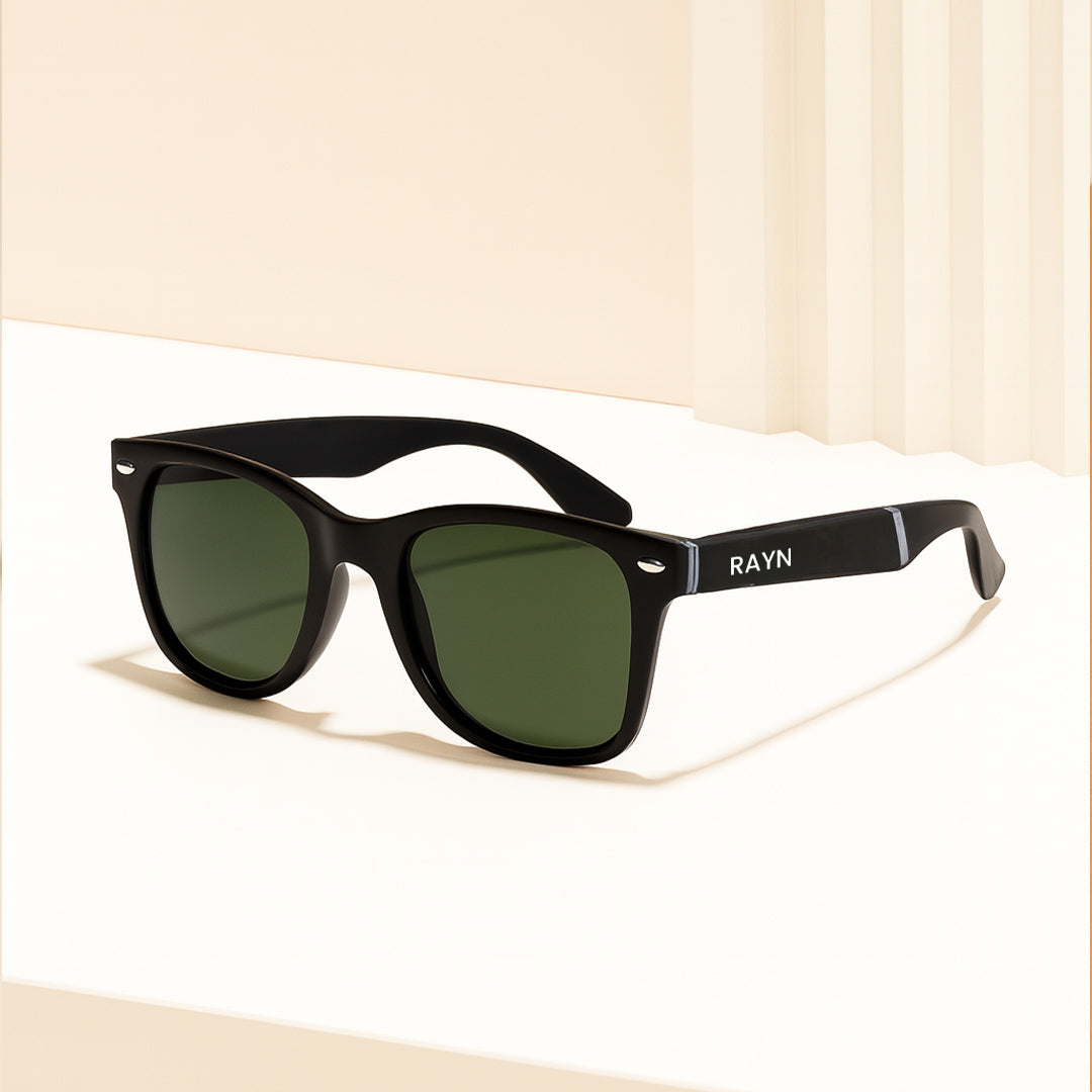 Green Lens Custom Name Sunglasses – Silver Temple Detail | Love Craft gifts
