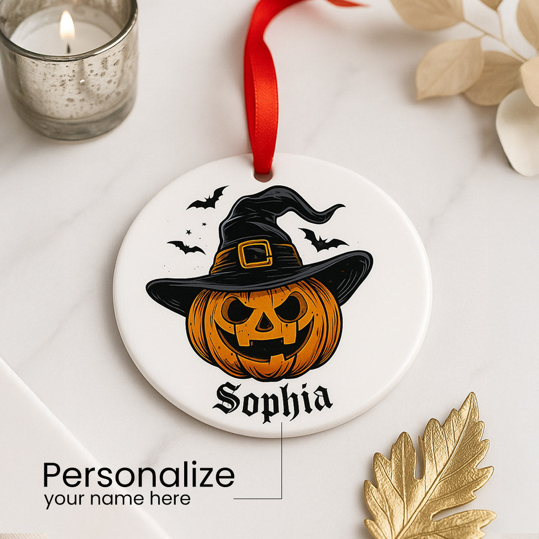 Hallowen Special Name Car Hanger| Love Craft Gifts