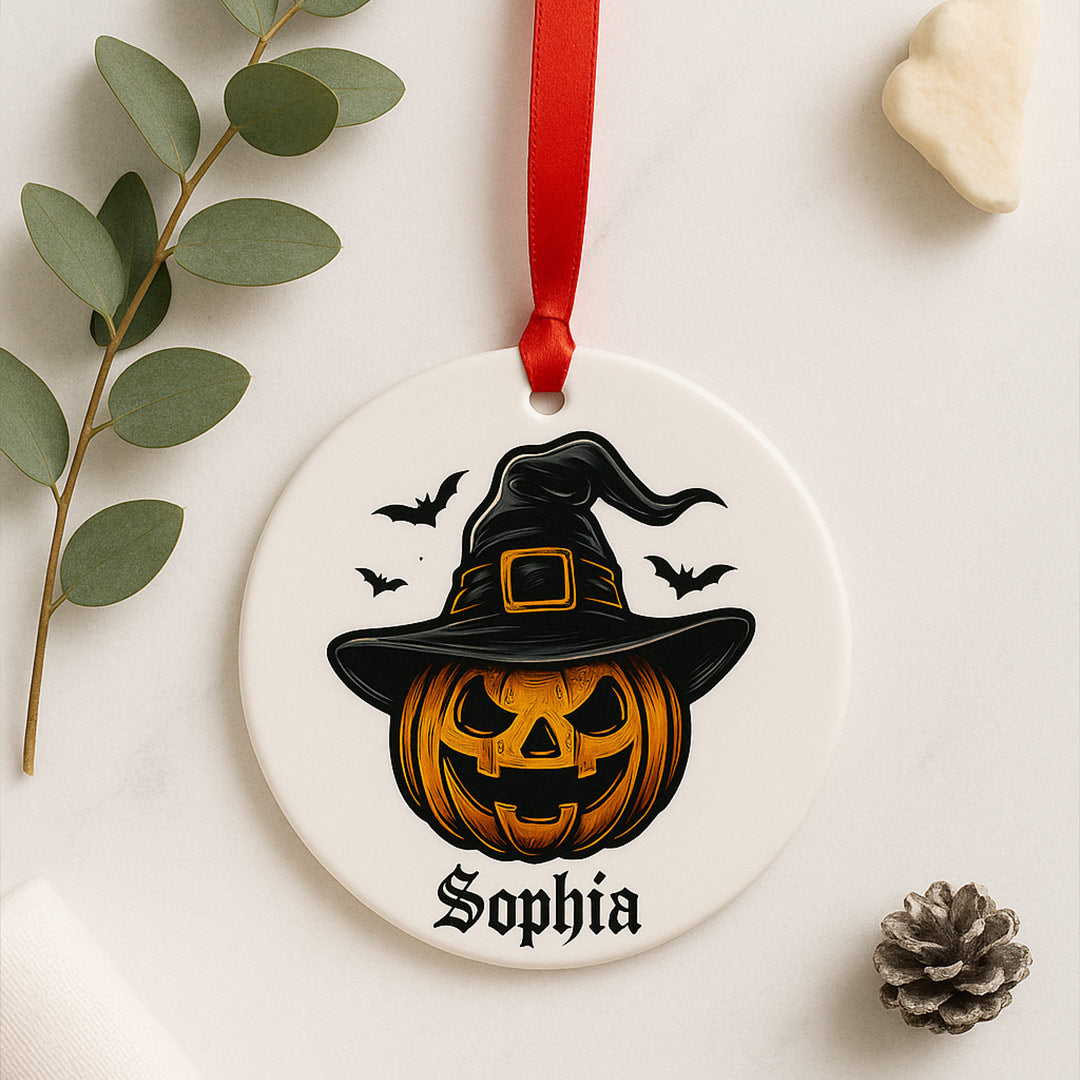 Hallowen Special Name Car Hanger| Love Craft Gifts