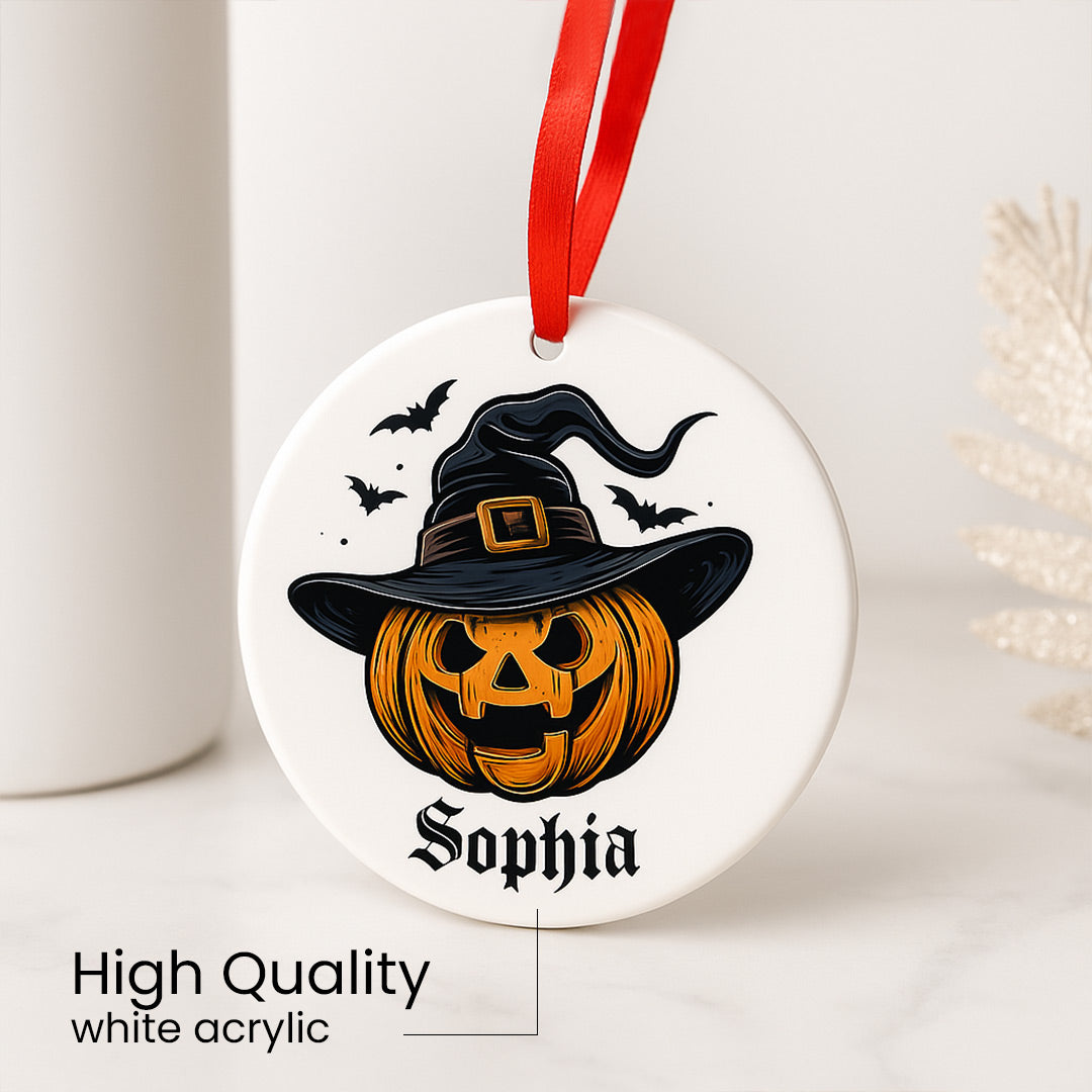 Hallowen Special Name Car Hanger| Love Craft Gifts