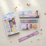 Personalized Kids Unicorn Stationery Combo Set | Custom Name & Photo