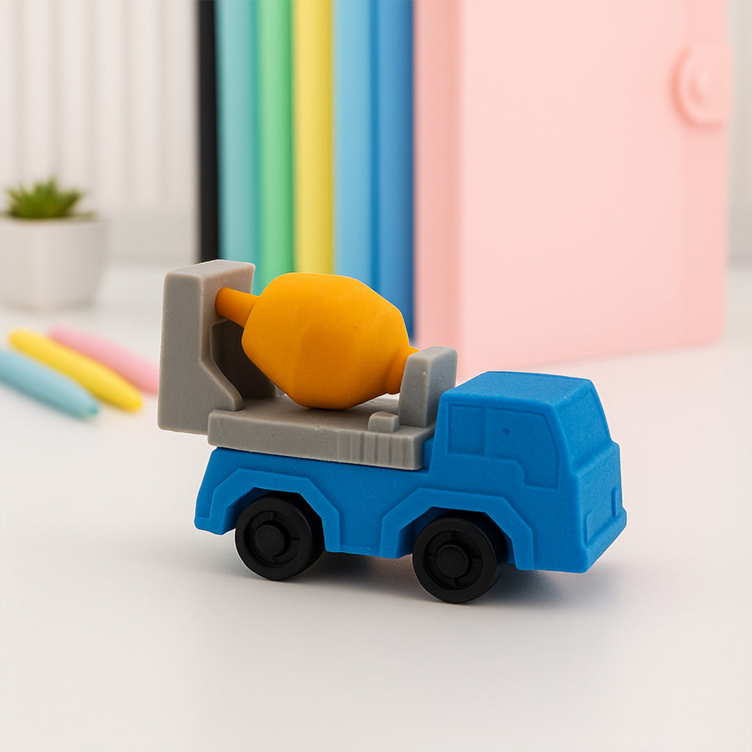 Personalized Construction Truck Pencil Gift Set | Custom Name | Love Craft Gifts