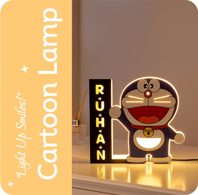 Love Craft Gifts | Customized Cartoons | Collection – Personalized Cartoon Portraits with Custom Names and Themes for Unique Gifting and Wall Decor