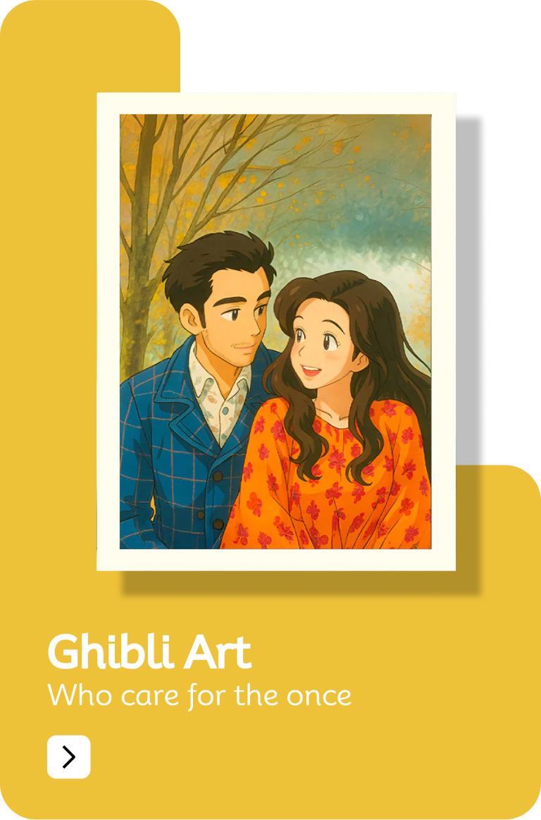 Love Craft Gifts | Ghibli Art | Collection – Personalized Ghibli-Inspired Frames with Custom Names and Anime-Style Backgrounds for Fans and Unique Gifting