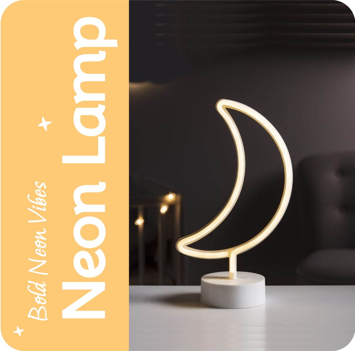 Love Craft Gifts | Neon LED Table Lamp | Collection – Personalized Neon LED Table Lamps with Custom Name Glow Designs for Bedroom and Gift Decor