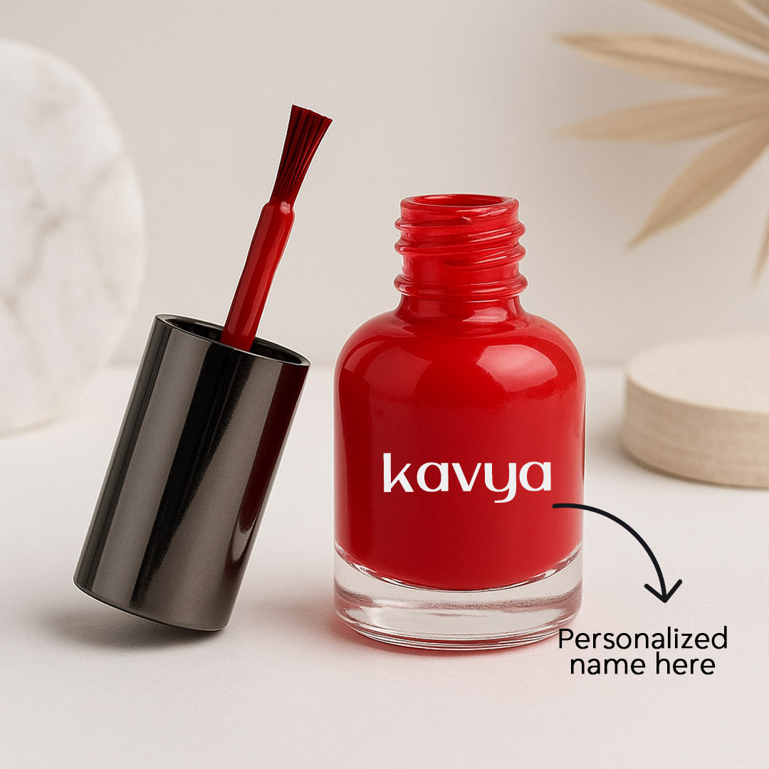 Personalized Gel Finish Nail Polish – Custom Name Print | Hilary Rhoda | Love Craft Gifts