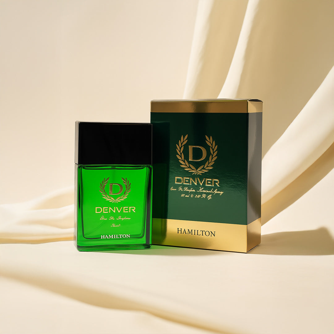 Denver Hamilton Green Perfume 60ML – Personalized Edition | Love Craft Gifts