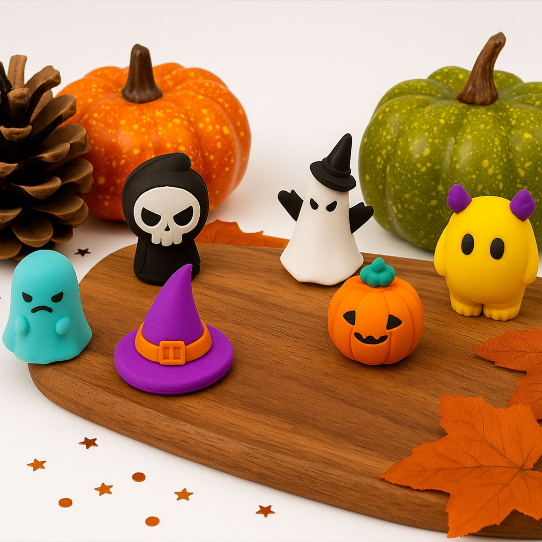 Halloween Themed Eraser Set (Pack of 6) | Love Craft Gifts