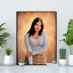 Digital Oil Smudge Painting