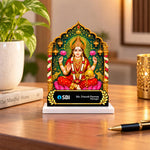 Personalized Goddess Lakshmi Desk Stand 5x6" | Custom Corporate Office Gift | Love Craft Gifts™