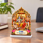 Personalized Ram Darbar Desk Stand 6x7" | Custom Corporate Office Gift | Love Craft Gifts™