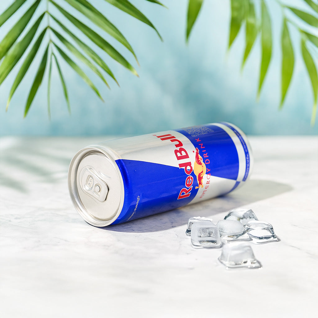 Customized Message Red Bull Can with QR Code | Love Craft Gifts